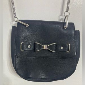 Candies Purse with Bow and Metal Detail